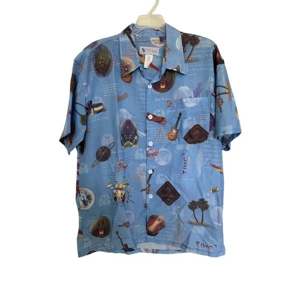 Taylor Sportswear Other - Taylor Sportswear Journey Band Graphic Shirt Mens Large Blue Nylon Made in USA